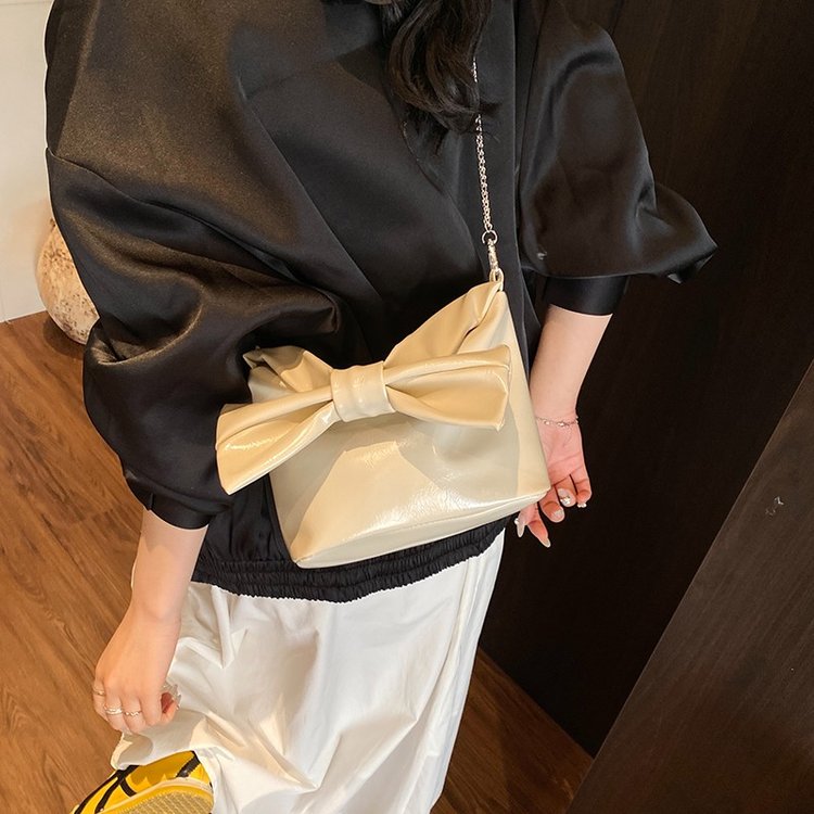 PU Single Shoulder Crossbody Bag with Zipper Closure Summer 2025 One Size - Image 3
