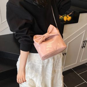 PU Single Shoulder Crossbody Bag with Zipper Closure Summer 2025 One Size
